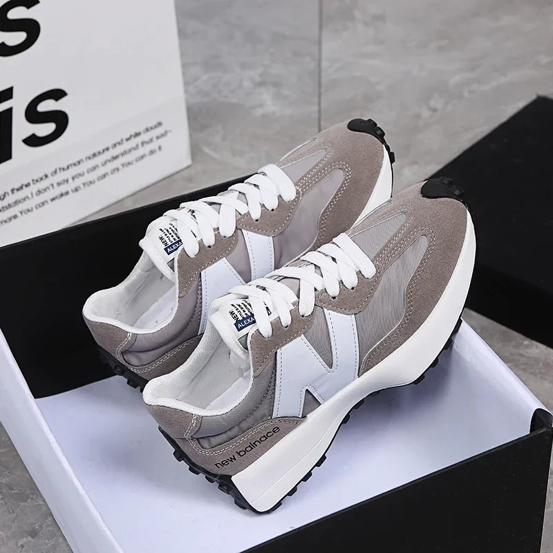 New Style Zugu Women'S Shoesinspopular Thick-Soled Dad Sneakers2025Summer Breathable Season Comfortable Sneaker
