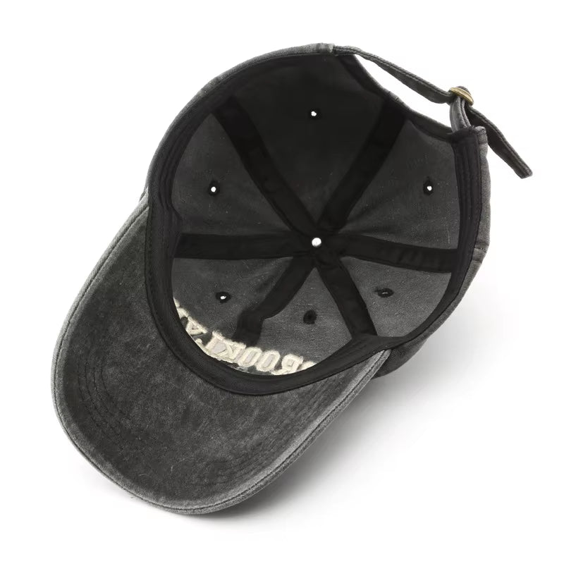 Retro Brooklyn Letter Embroidery Baseball Caps Spring Summer Men Women Cotton Adjustable Casual Hat Hip Hop Streetwear Sun Hats