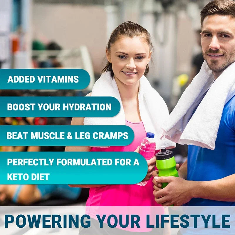 Electrolytes Supplement - Boost Endurance Muscle Recovery Mental Focus, Electrolyte Supplement for Rehydration