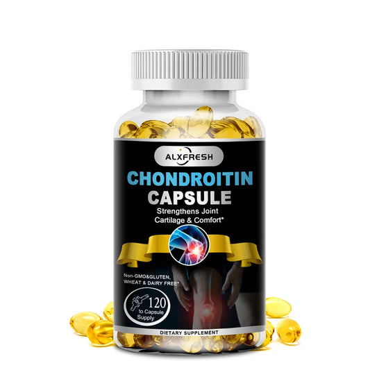 Chondroitin Glucosamine Capsules Turmeric Tablet for Knee, Joint Health, Bone Quickly Nutrition Supplement