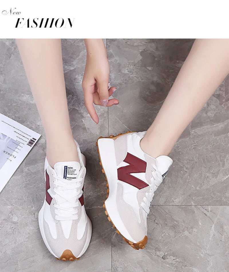 New Style Zugu Women'S Shoesinspopular Thick-Soled Dad Sneakers2025Summer Breathable Season Comfortable Sneaker