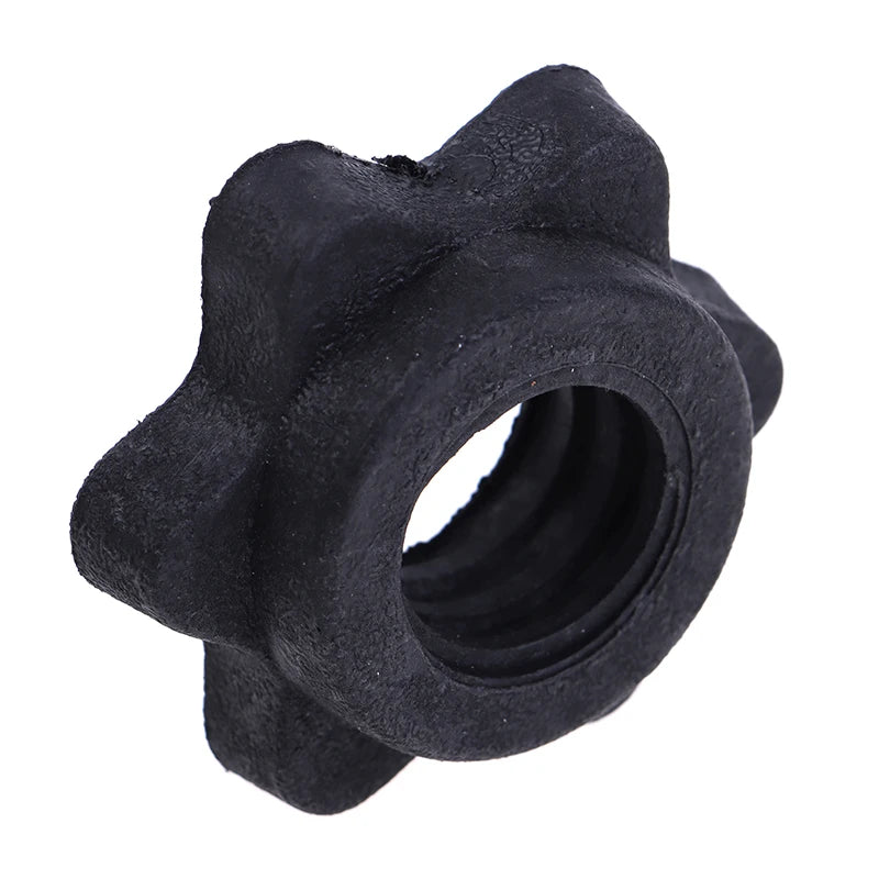 Environmentally Friendly Cement Dumbbell Accessories Hexagonal Nut Screw Cap 25Mm Cm Plastic Black Nut Star Nut