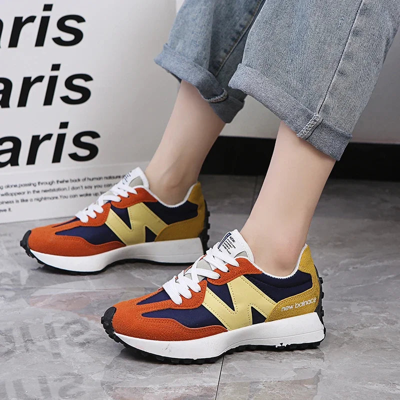 New Style Zugu Women'S Shoesinspopular Thick-Soled Dad Sneakers2025Summer Breathable Season Comfortable Sneaker